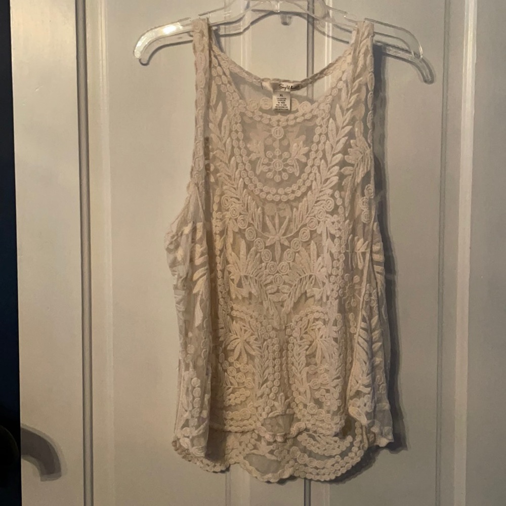 Lace tunic
